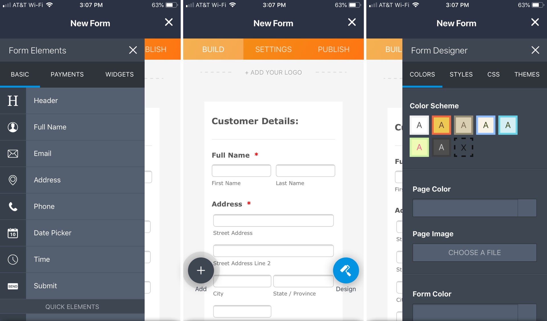 JotForm Mobile Forms New Form iPhone